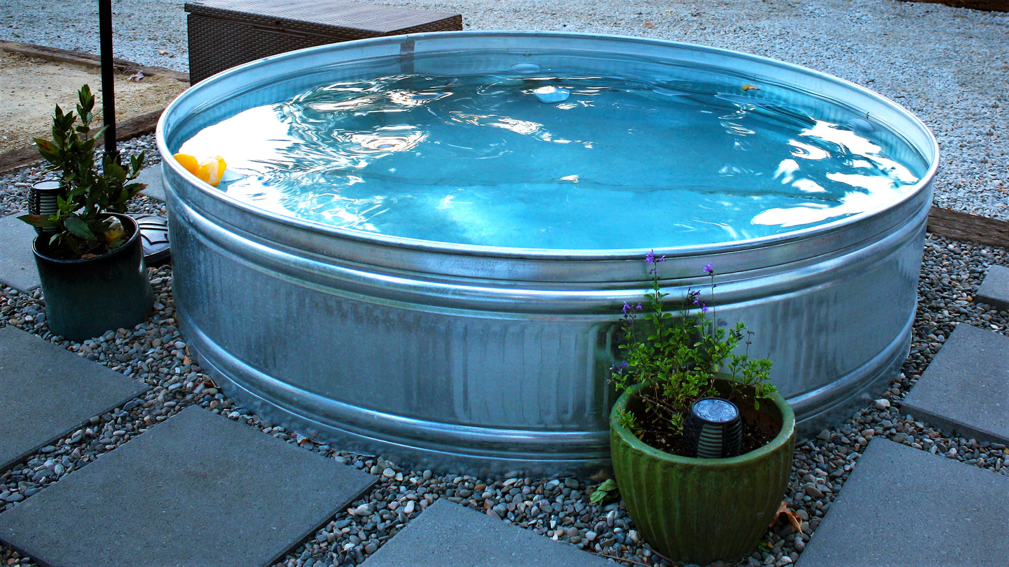 All-In-One DIY Stock Tank Pool Kit