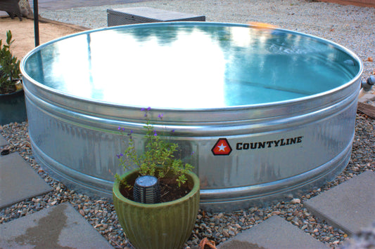 California Stock Tank Pool Delivery and Install - Deposit