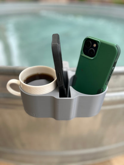 Cup Holder for Galvanized Tank