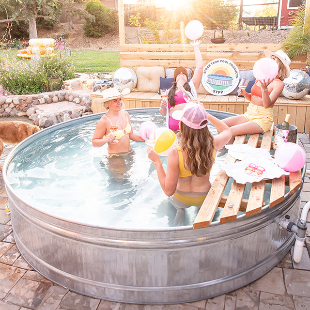 California Stock Tank Pool Delivery and Install - Deposit