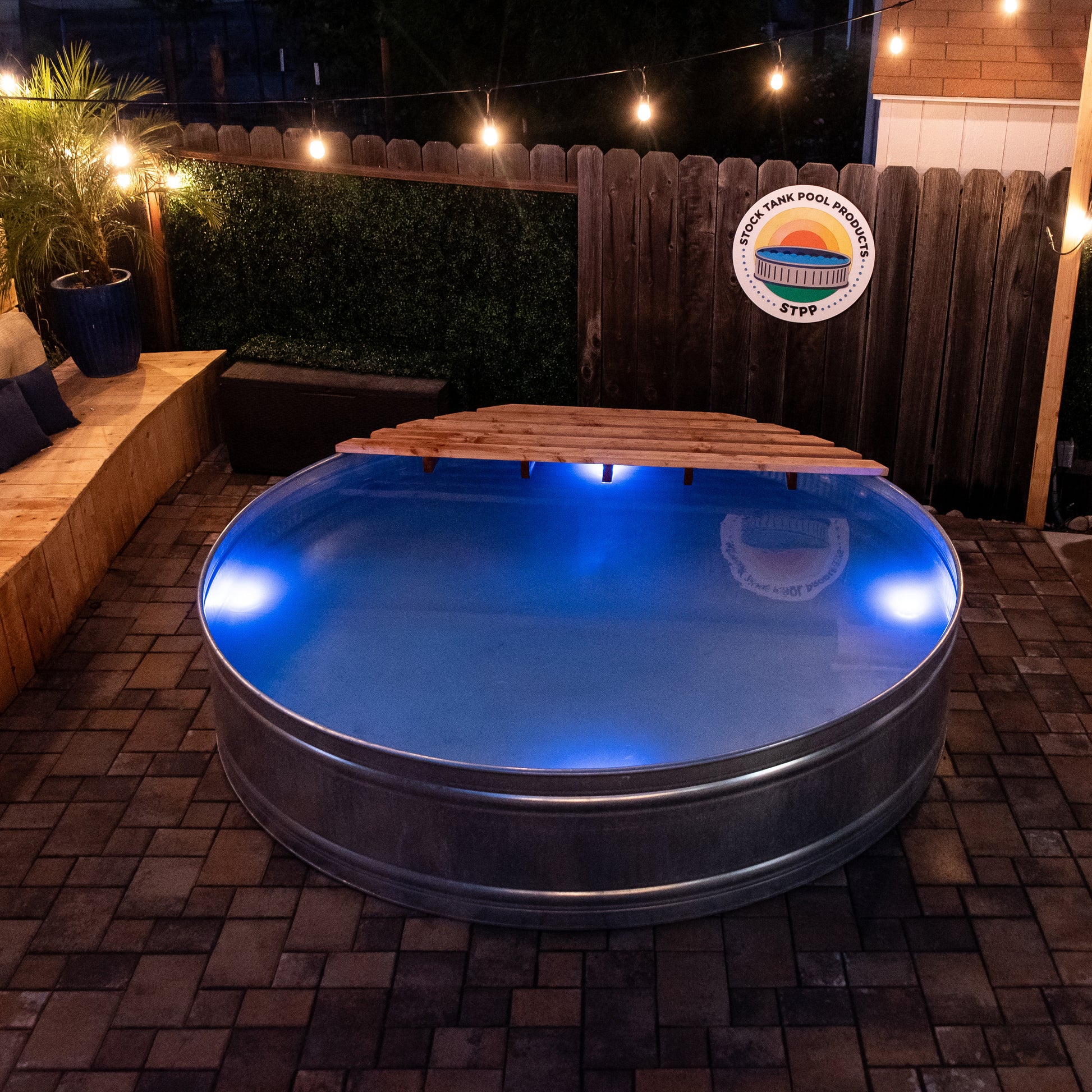 California Stock Tank Pool Delivery and Install - Deposit