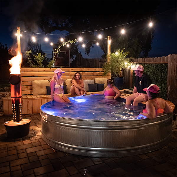 All-In-One DIY Stock Tank Pool Kit